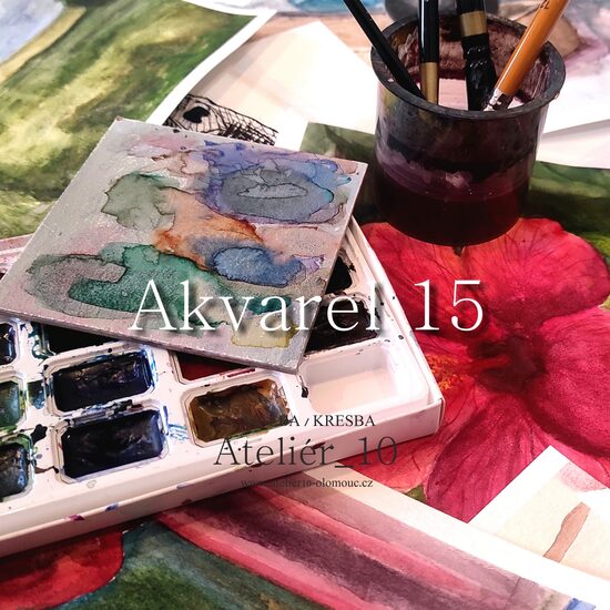 Akvarel 15 | Kurz akvarelu v délce 15 hodin