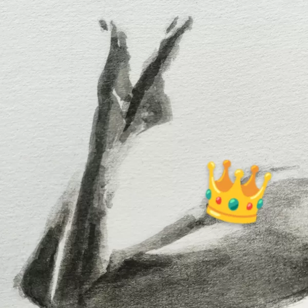 I tohle se u nás dělá- Lavírovaná kresba / malba - akt