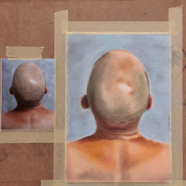 Suchý pastel na A3 s předlohou