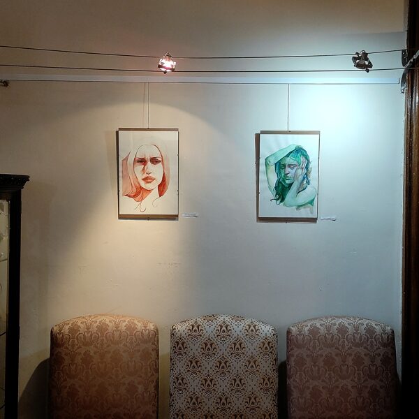 Vernisáž výstavy - Trust the process (Důvěřuj procesu) Amálie Lachmannová